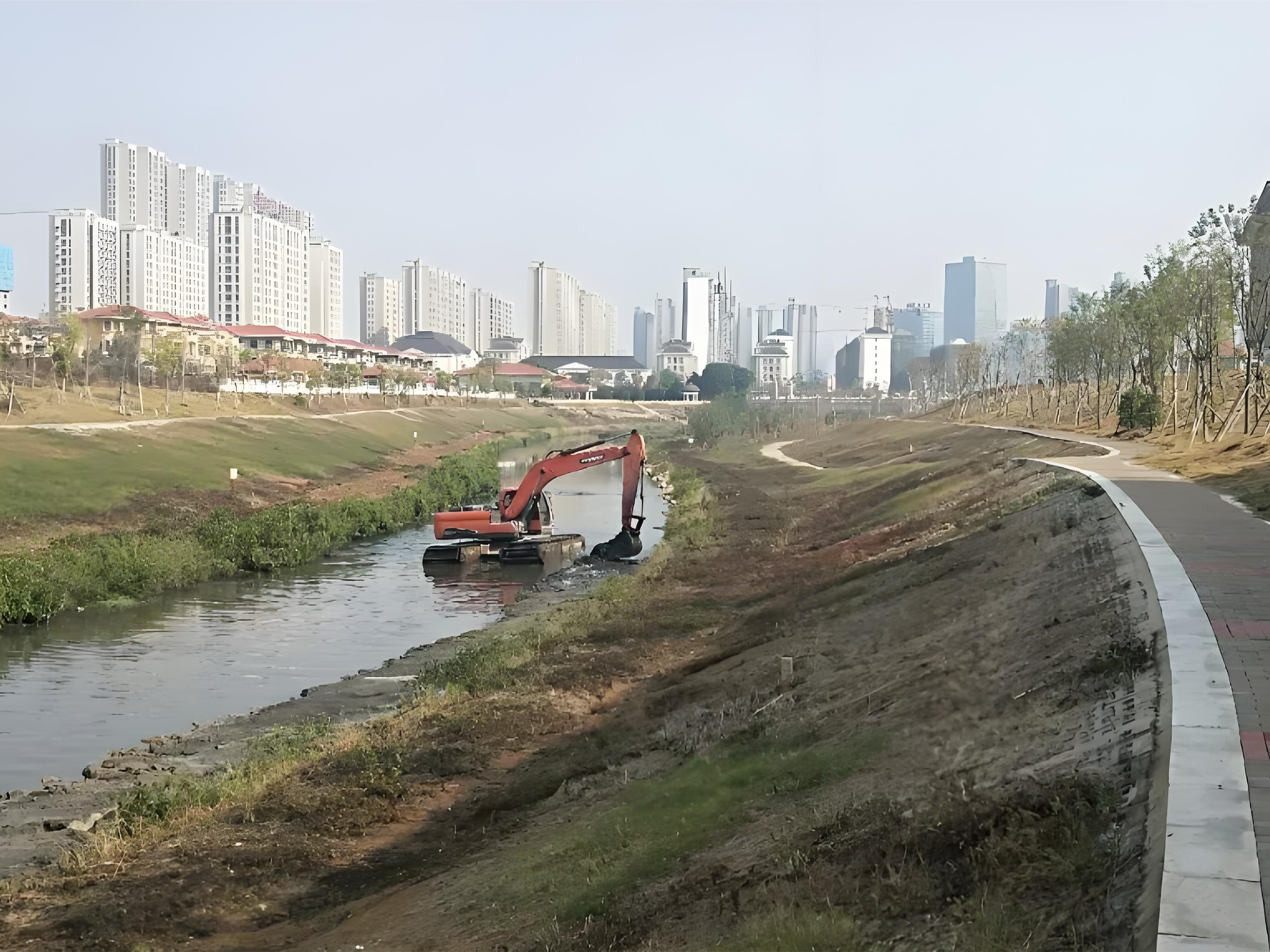 上海青浦區(qū)挖機(jī)清淤施工隊(duì)-沼澤地清淤后如何防止再次淤積？